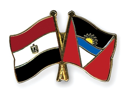 Fahnen Pins gypten Antigua-und-Barbuda