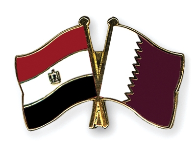 Fahnen Pins gypten Katar
