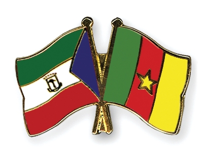 Fahnen Pins quatorialguinea Kamerun