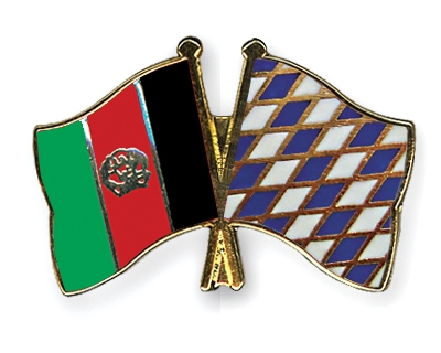 Fahnen Pins Afghanistan Bayern