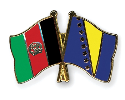Fahnen Pins Afghanistan Bosnien-und-Herzegowina