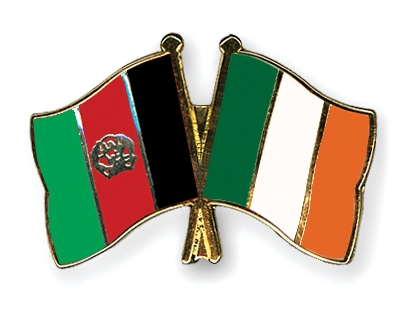 Fahnen Pins Afghanistan Irland