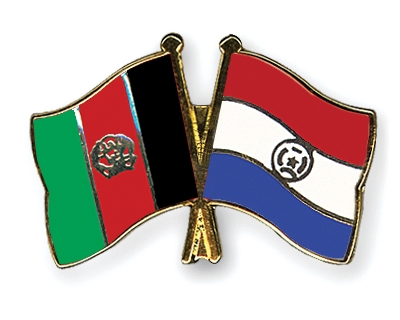 Fahnen Pins Afghanistan Paraguay
