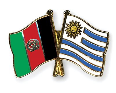 Fahnen Pins Afghanistan Uruguay