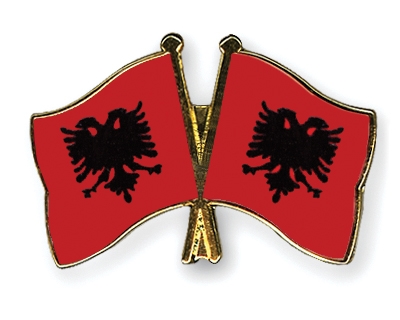Fahnen Pins Albanien Albanien