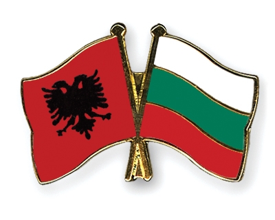 Fahnen Pins Albanien Bulgarien