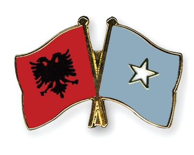 Fahnen Pins Albanien Somalia