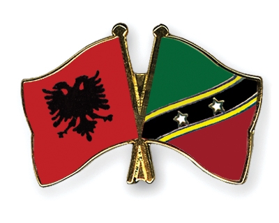 Fahnen Pins Albanien St-Kitts-und-Nevis