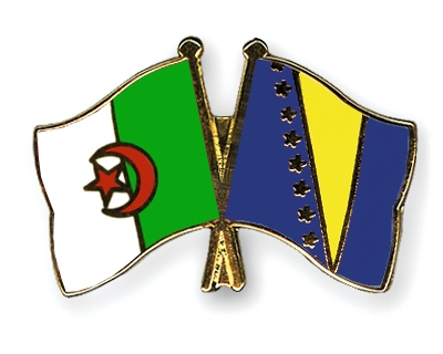 Fahnen Pins Algerien Bosnien-und-Herzegowina