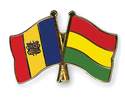 Fahnen Pins Andorra Bolivien