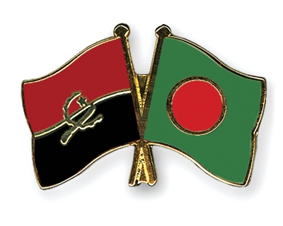 Fahnen Pins Angola Bangladesch