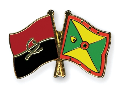 Fahnen Pins Angola Grenada