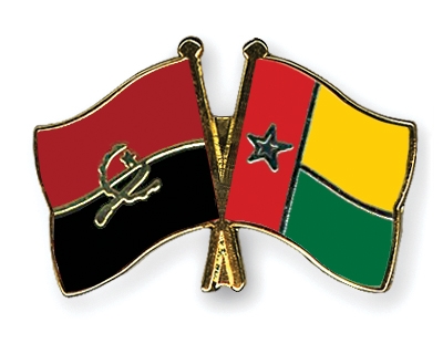 Fahnen Pins Angola Guinea-Bissau