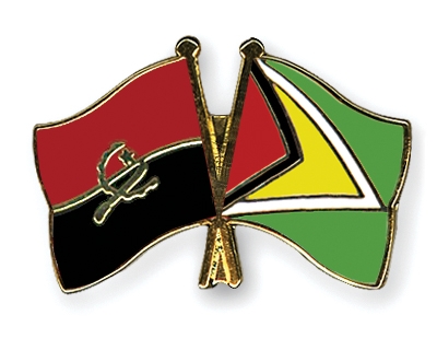 Fahnen Pins Angola Guyana