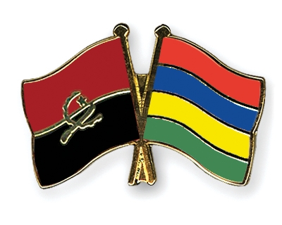 Fahnen Pins Angola Mauritius