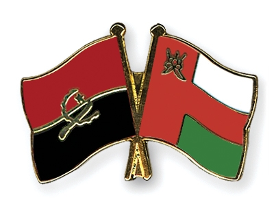 Fahnen Pins Angola Oman
