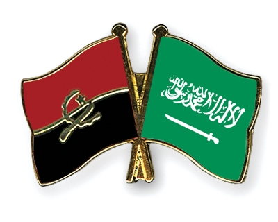 Fahnen Pins Angola Saudi-Arabien