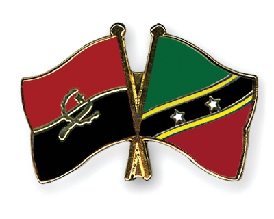 Fahnen Pins Angola St-Kitts-und-Nevis
