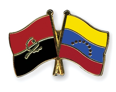 Fahnen Pins Angola Venezuela