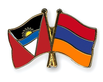 Fahnen Pins Antigua-und-Barbuda Armenien