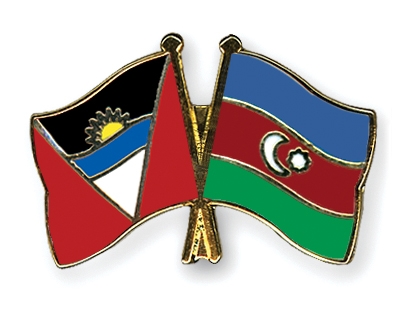 Fahnen Pins Antigua-und-Barbuda Aserbaidschan