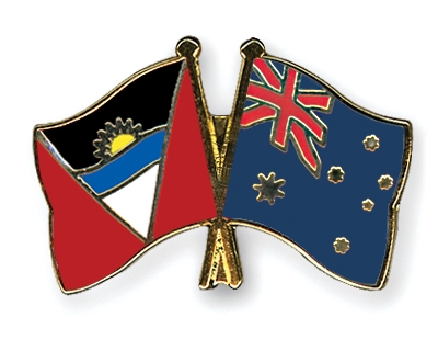 Fahnen Pins Antigua-und-Barbuda Australien