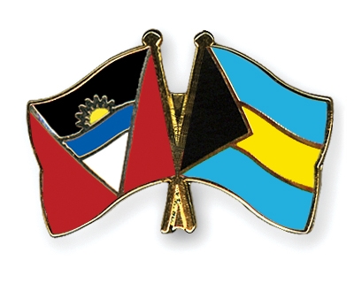Fahnen Pins Antigua-und-Barbuda Bahamas