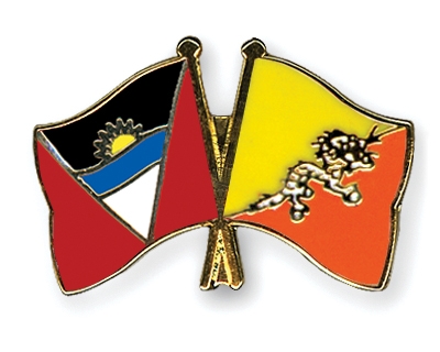 Fahnen Pins Antigua-und-Barbuda Bhutan