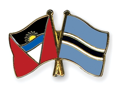 Fahnen Pins Antigua-und-Barbuda Botsuana