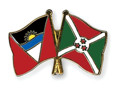 Fahnen Pins Antigua-und-Barbuda Burundi