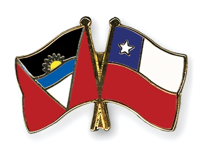 Fahnen Pins Antigua-und-Barbuda Chile