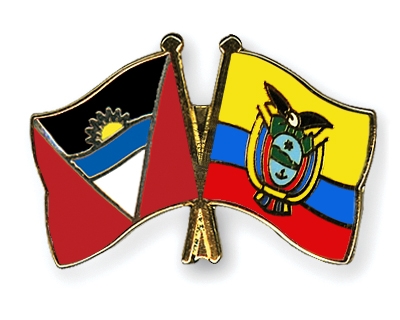 Fahnen Pins Antigua-und-Barbuda Ecuador