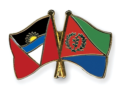 Fahnen Pins Antigua-und-Barbuda Eritrea