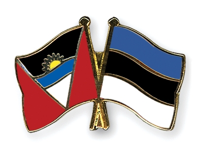 Fahnen Pins Antigua-und-Barbuda Estland