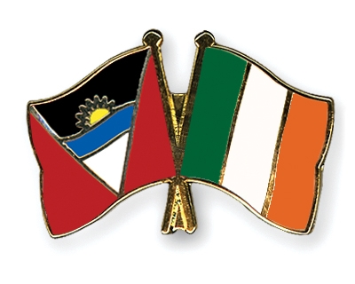 Fahnen Pins Antigua-und-Barbuda Irland
