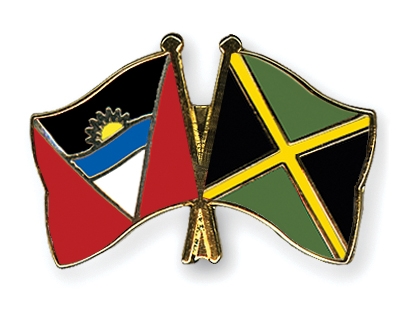 Fahnen Pins Antigua-und-Barbuda Jamaika