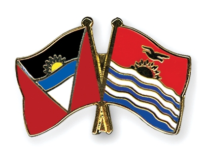 Fahnen Pins Antigua-und-Barbuda Kiribati