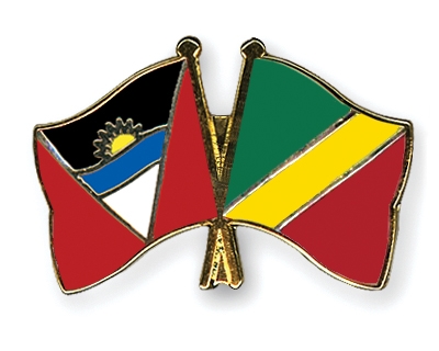 Fahnen Pins Antigua-und-Barbuda Kongo-Republik