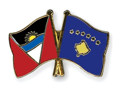 Fahnen Pins Antigua-und-Barbuda Kosovo