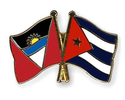 Fahnen Pins Antigua-und-Barbuda Kuba