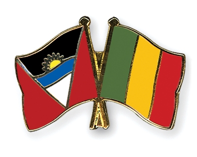 Fahnen Pins Antigua-und-Barbuda Mali