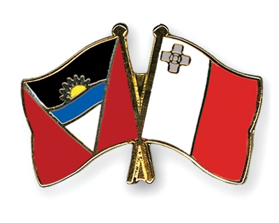 Fahnen Pins Antigua-und-Barbuda Malta