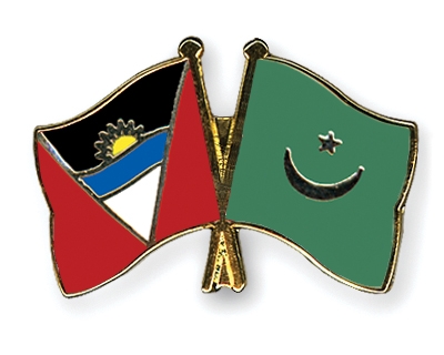 Fahnen Pins Antigua-und-Barbuda Mauretanien