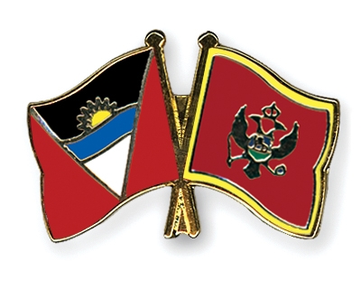 Fahnen Pins Antigua-und-Barbuda Montenegro