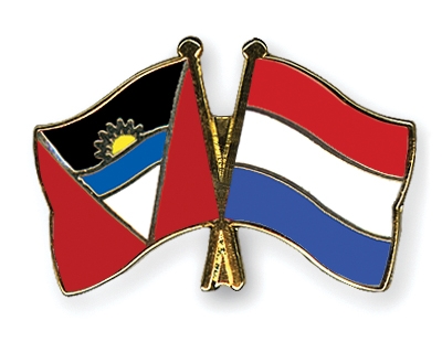 Fahnen Pins Antigua-und-Barbuda Niederlande