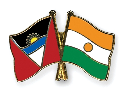 Fahnen Pins Antigua-und-Barbuda Niger