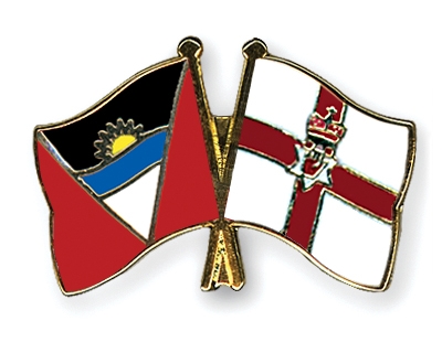 Fahnen Pins Antigua-und-Barbuda Nordirland