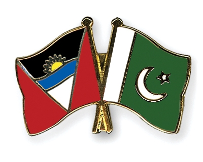 Fahnen Pins Antigua-und-Barbuda Pakistan