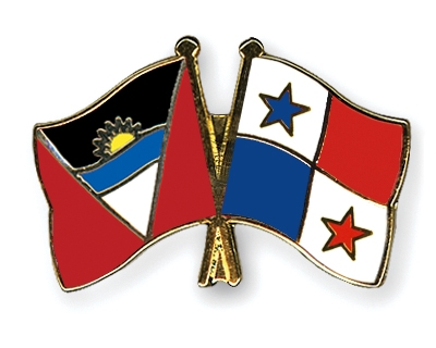 Fahnen Pins Antigua-und-Barbuda Panama