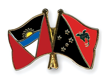 Fahnen Pins Antigua-und-Barbuda Papua-Neuguinea